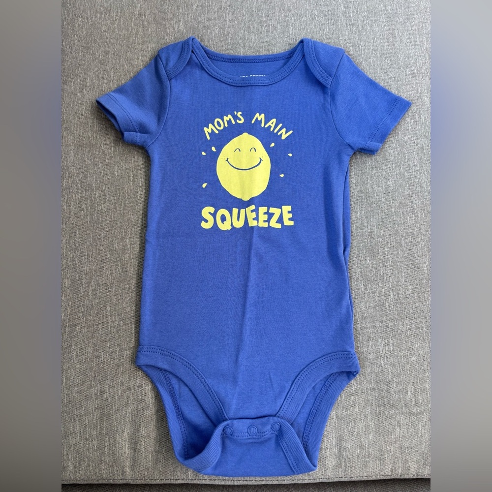 Joe Fresh Blue Bodysuit - Mom's Main Squeeze